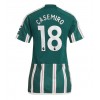 Manchester United Casemiro #18 Bortedrakt Kvinner 2023-24 Kortermet